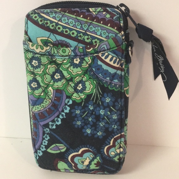 Vera Bradley Sm ID Wallet Midnight Blue Retired - Picture 3 of 8